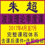 vfbu----朱超2017年4-7月波浪理论季度课+课件+选股指标完整课程体系