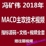冯矿伟2018年MACD主攻技术视频教程赠精华课系统课吉祥三宝选股指标源码等全套