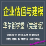 vf9r----华尔街学堂《全面解析企业估值与建模》共七期45课门徒求职视频课程完结版