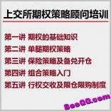 上海证券交易所期权策略顾问培训权威教材