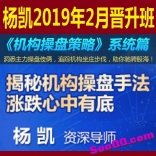 杨凯2019年02月机构操盘步骤系统篇（全新）晋级半年课