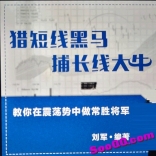 刘军猎短线黑马捕长线大牛教你在震荡市中做常胜将军