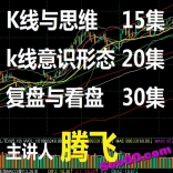 vfdr----腾飞15讲K线与思维+20讲K线意识形态+30讲复盘与看盘全套股票视频