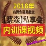 vfab----台湾技术大师蔡森2018年内训课视频