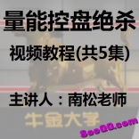 南松量能控盘绝杀视频教程五集