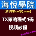 海悦学院TX策略程式4码视频教程